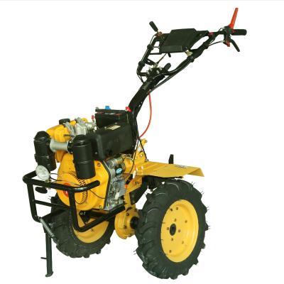 China Factory MeiQi 9hp 10hp 186F diesel engine power tiller with spare part for sale