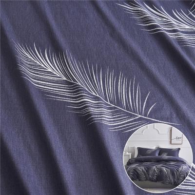 China China Manufacturer Breathable 100% Polyester Customized Woven Brushed Hot Sale Style Printed Home Textile Fabric For Bed Sheet for sale