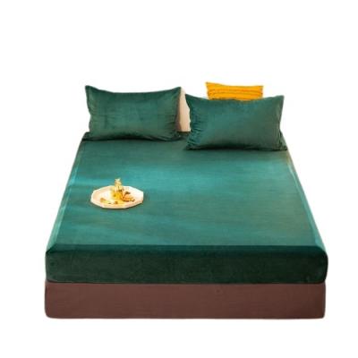 China Anti dust mite china fleece sheets manufacturers in china,luxury fleece fitted sheet bedding set for sale