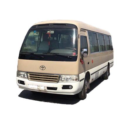 China COASTER City 10-23 Seats Bus Coaster Sale Luxury Gasoline Cummins Engine Used Bus < 4L for sale