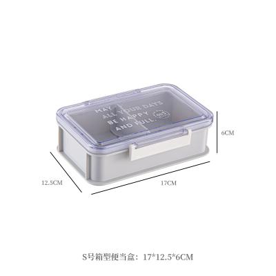 China Freshness Preservation Hot Sales Food Container School Safe Plastic Bento Lunch Box For Student for sale