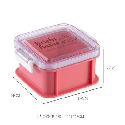 China Freshness Preservation OEM Factory Supply Food Grade Plastic Kitchen PP Large Size Food Container Printing Biodegradable Box for sale