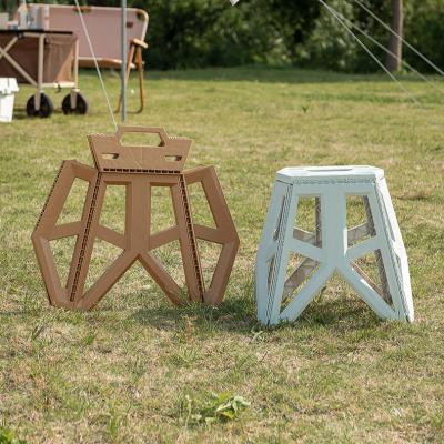 China Outdoor Portable Foldable Camping Stool Foldable Stool Reinforced Fishing Chair Triangle High Load-Bearing Stool For Adults Child for sale