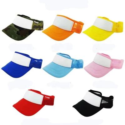 China Custom Adjustable Golf UV Adjustable Empty Golf Top Tennis Sun Visor Foam Sun Visor Sports Sunscreen Summer Plush Spring Sunscreen Gorras Hat for sale