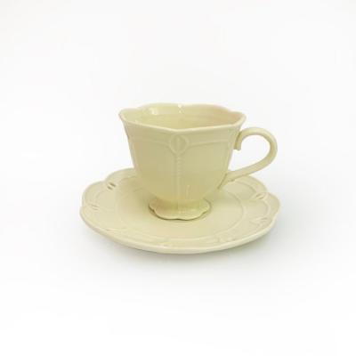 China Sustainable Daily Care Easy To Clean Various Uses Tea Cup Set Ceramic for sale