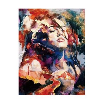 China Modern Style Rich Display Of Lights And Colors Unique Gift Oil Paintings On Canvas for sale