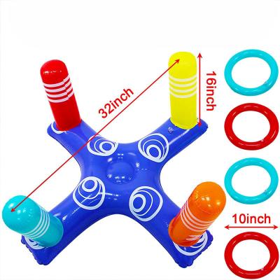 China Multiplayer Inflatable Outdoor Pool Game Kids Family Pool Launch Toys Water Fun Beach Game Party for sale