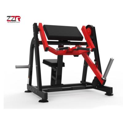 China Wholesale High Quality Commercial Use Factory Hammer Strength Plate Loaded Fitness Equipment Seated Biceps Curl for sale