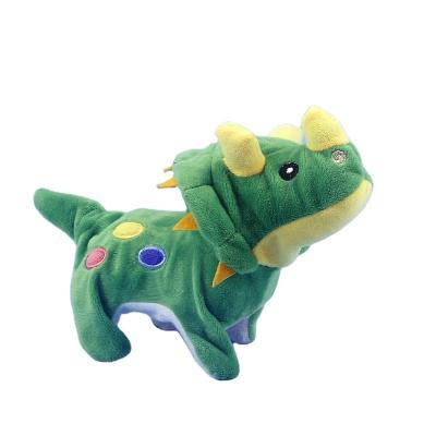 China The electric dinosaur our factory directly sells children's toys dinosaur baby plush toys electric unicorn dinosaur pet embroidery creativity for sale