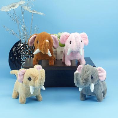 China Electric Toy Elephant New Arrive Christmas Soft Stuffed Soft Toys Elephant Plush Interactive Toys for sale