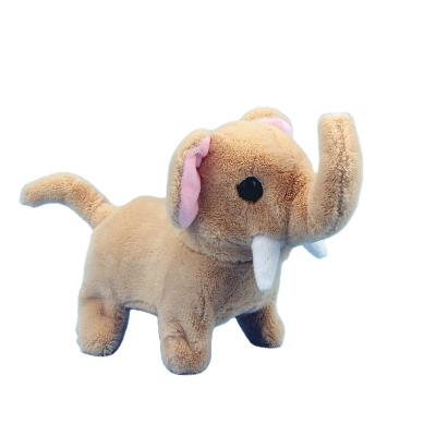 China Hot Selling Electric Baby Elephant Toy Stuffed Plush Toy Electric Educational Stuffed Elephant For Children for sale