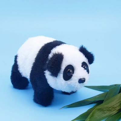 China Pandas Can Walk And Play Music Brand New Panda Stuffed Animals Electric Stuffed Toys For Baby for sale