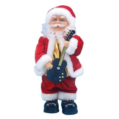 China Can dance and bring music Christmas Eve Santa Claus grandpa gift children Christmas toy gift tree hat Jesuit festival baby music jewelry for sale