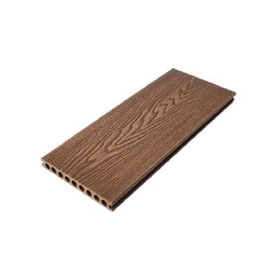 China China Wood Wpc Plastic Composite Crack-Resistant Decking Waterproof For Engineered Flooring for sale