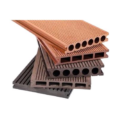 China Exterior Panel Waterproof High Strength Solid Co-extrusion Wood Fiber WPC Composite Wpc Decking for sale