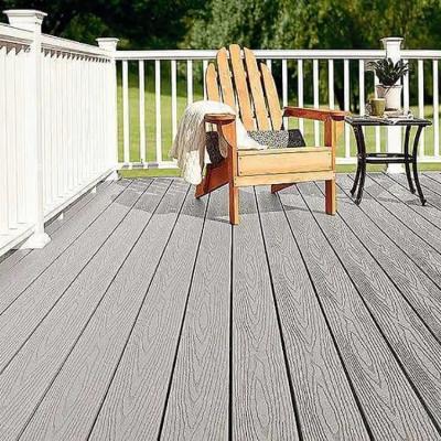 China Waterproof Outdoor Terrace Engineered Wpc Wooden Decking Waterproof Garden Used for sale