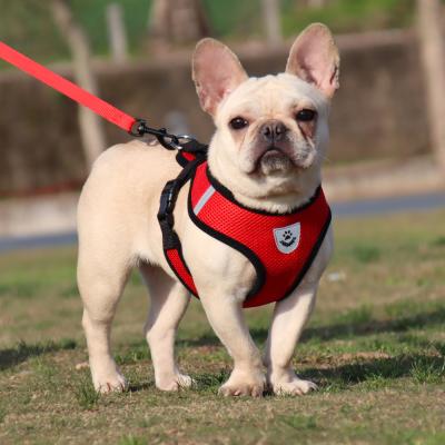 China Reflective Stocked Luxury Customized Polyester Pet Cat Harness And Leash Pet Dog Harness for sale