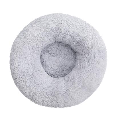 China Breathable Breathable Dog Pet Bed Outdoor Pet , Round PP Cotton Pet Beds Luxury for sale