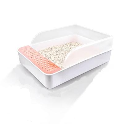 China Nice Cat Pet Litter Box Included Cheap Plastic Comfortable Soft Viable 2022 for sale