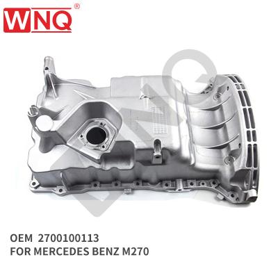 China Auto Engine Parts 2700107600 Engine Oil Pan 2700100113 For Mercedes Benz M270 CLA250 GLA45 AMG 1.6 for sale