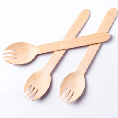 China Disposable wooden spoon made in Chinese factory is 150mm high quality disposable wooden spoon for sale