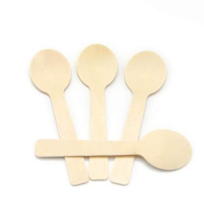 China CLASSIC Disposable Wooden Storable Wooden Spoon Honey Coffee Spoon Knife and Fork for sale