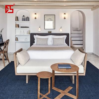 China Minimalist Design Luxury High Quality Furniture For Hotel Rooms Beds Headboards Room Furniture Set for sale