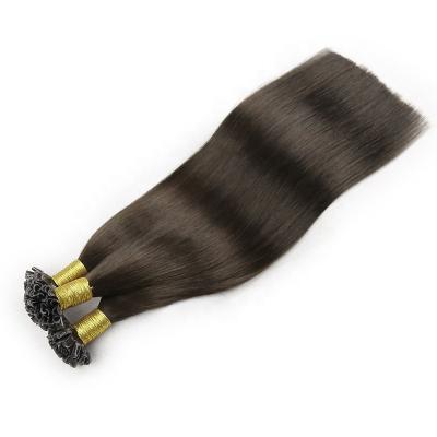 China 100% Pulled Virgin Remy Cuticle Aligned Keratin U Tip Hair Extensions Highknight Wave Tip Hair Extensions Silky Straight Russian Double U Hair for sale