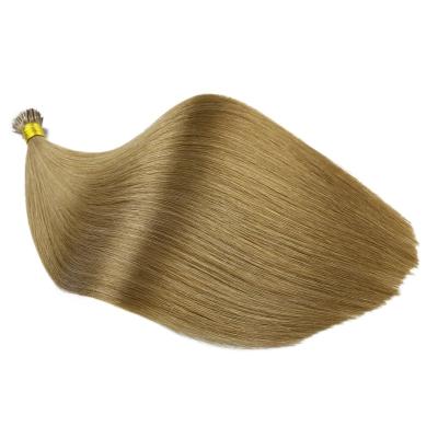 China Highknight Silky Straight Wave 100% Virgin Brazilian Hair Silky Straight Raw Color I Tip Hair Extensions for sale