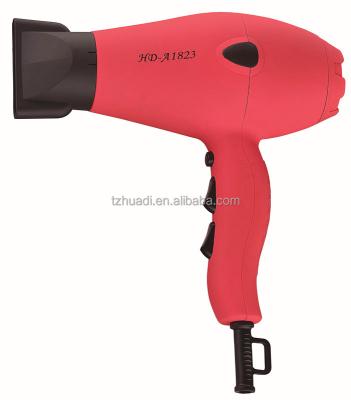 China Professional Salon Hair Blow Dryer Ionic Top Selling Infrared Infrared In Injection Black Color Hair Dryers for sale