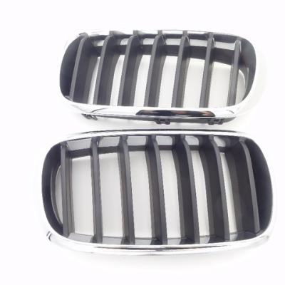 China ABS Teambill Car Front Bumper Grill Auto Aluminum Chrome For BMW F15 X5 51117294485/5111 7294 485 51117294486/5111 7294 486 for sale