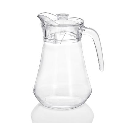 China Sustainable Houseware Fashionable Glass Water Bottles Set Milk Juice Water Jugs Coffee Set With Cups for sale