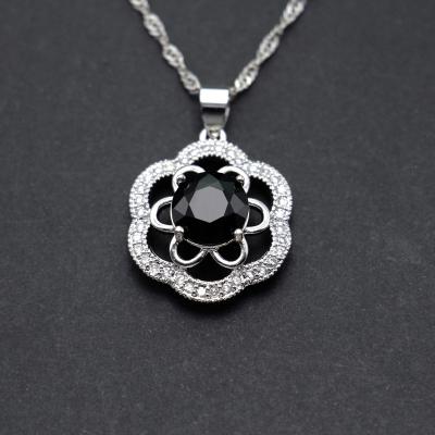 China Hot Sale Romantic Jewelery Jewelry Sets Rose Flower Design Necklace Earring Fashion Women Jewerly for sale