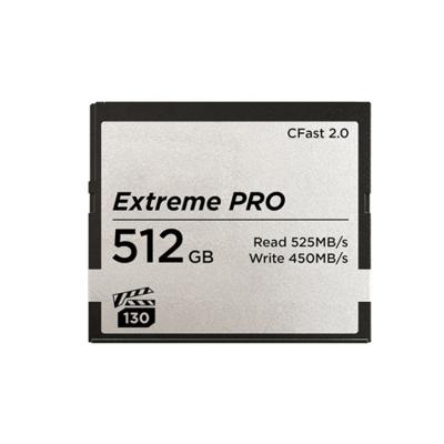 China CFast PRO Card 64GB VPG-130 4K 64GB 128GB 256GB 512GB Plastic Professional Extreme High Speed ​​Memory Card for sale