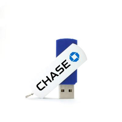 China Wholesale Cheap Classic Swivel Tornado Style USB Workouts Flash Memory Stick With Logo for sale