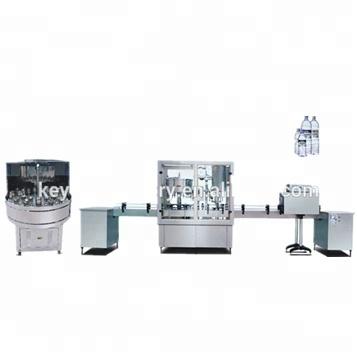 China BF2000A Automatic Beverage Bottle Washing/Filling/Shrink And Label Line Capping Machine for sale