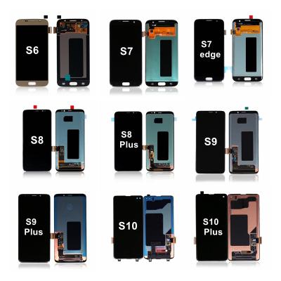 China Hot sale S7 pantalla tela ecran ecran for Samsung S7 edge display lcd S7 edge for galaxy S7/S7 edge for sale