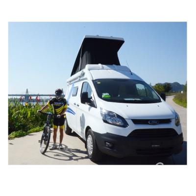 China 2021 Campervan/otorhome/caravan/travel trailer new arrival rv motorhome truck campervan pick up rooftop pop up shade for sale