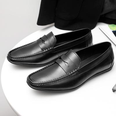 China Fashion Trend Men Fashion Business Genuine Leather Shoes for sale