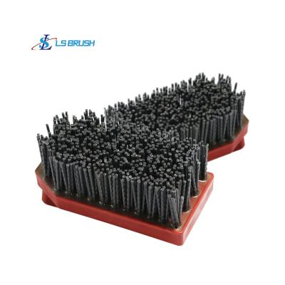 China Silicon Carbide Filament Antique Ceramic Marble Processing Abrasive Brush for Ceramic Polishing or Cleaning Granite for sale