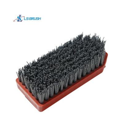 China Making Leather and Antique Stone Granite Tools Silicon Leather Abrasive Polishing Brush 170mm Surface for Polishing Antique Stone Effect for sale