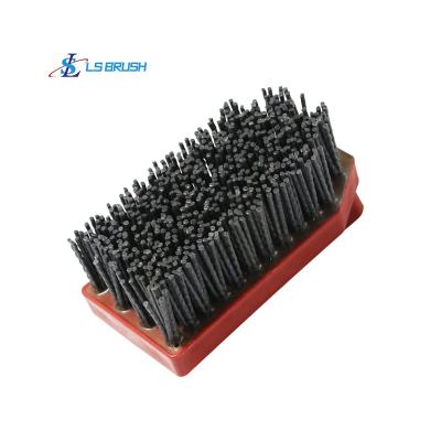 China Leather Slab Leather Quartz Carbide Silicon Fickert Brush Polishing Tool for sale