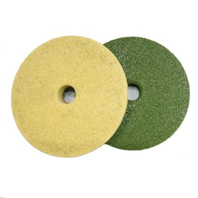 China Polishing And Making Light Effect Stone Diamond Polishing Pad Disc Granite Soft Nonwoven Abrasive Ceramic Polishing Wheel for sale