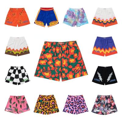 China Anti-Wrinkle Plus Size Hip Hop Shorts With Pocket Basketball Polyester Gym Workout Shorts Mesh Pocket Men's Shorts Sublimation for sale