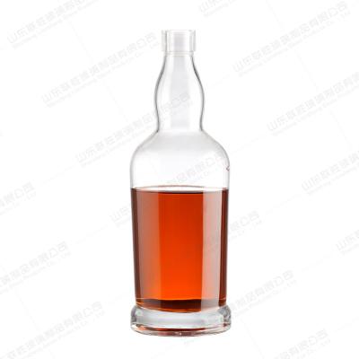 China 700ml Glass Wine Decanter Bottle PVC Shrink Capsule Non Spill for sale