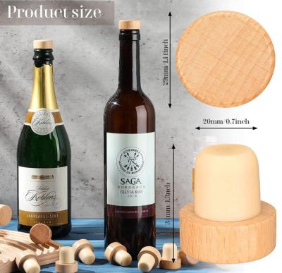 Κίνα Διαφανής T Cork Stopper Non Spill για προσαρμοσμένα μπουκάλια ουίσκι προς πώληση