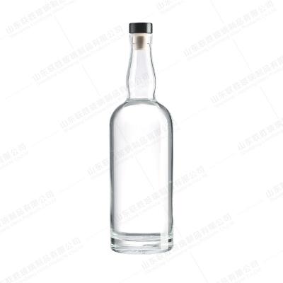 China Industriële glazen drankfles 250 ml 375 ml 500 ml 700 ml 750 ml 1000 ml Uniek Te koop