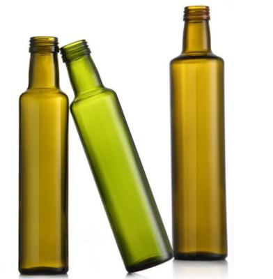 China Clear Glass Olive Oil Bottle 250ml 500ml 750ml Body Oil Bottle Luxury Oud Oil Bottle For Food for sale