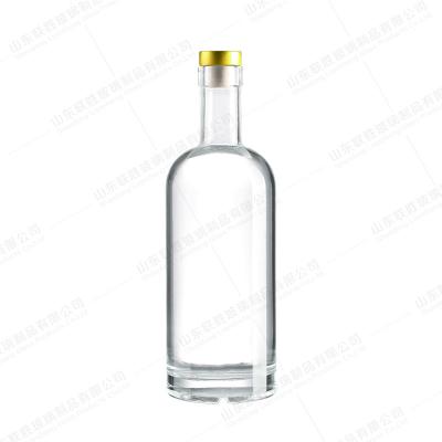 中国 200ml 375ml 500ml 700ml 750ml 1000ml オスロ酒 ジン ウィスキー ガラス ウォッカ スピリット ボトル 販売のため