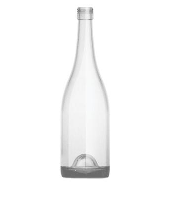 China Chardonnay 750 ml Glasflasche mit Burgunder Form und Korkkarton zu verkaufen